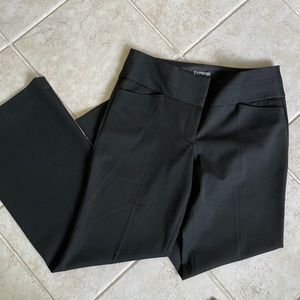 Express Editor black pants sz 4 short